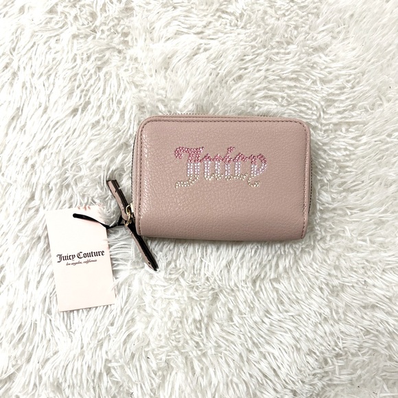 Juicy Couture Breaking The Rules Double Medium Zip Around Wallet - Picture 1 of 11